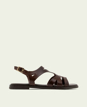 SANDALES EN CUIR BILLY TAUPE