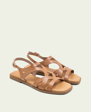 SANDALES EN CUIR BILLY TAUPE