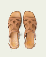 SANDALES EN CUIR BILLY TAUPE