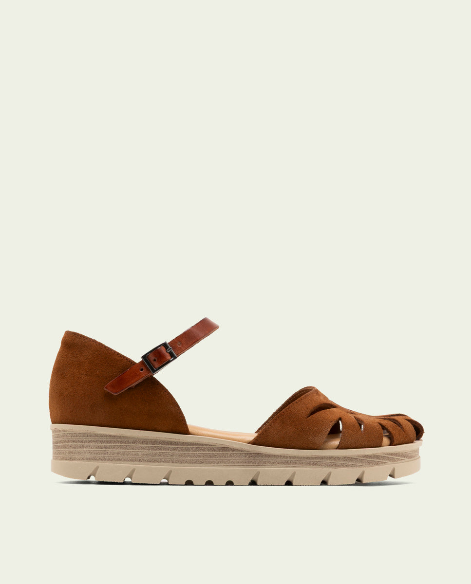 SANDALES EN CUIR BIANCA