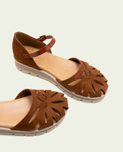 SANDALES EN CUIR BIANCA