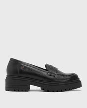 MOCASSINS PLATS NOIRS SAHIRA