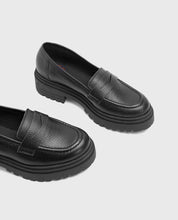 MOCASSINS PLATS NOIRS SAHIRA