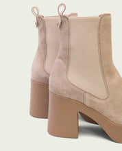 BOTTINES À TALON SABLON AVEC ÉLASTIQUES LENA