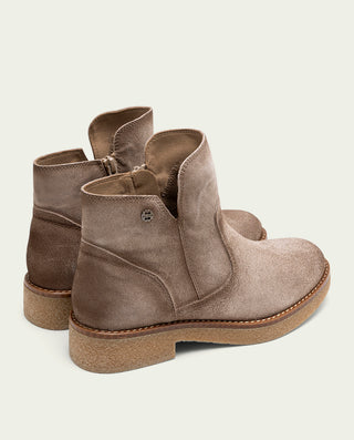 BOTTINES EN CUIR ARENA AVEC FERMETURE ÉCLAIR ADELE