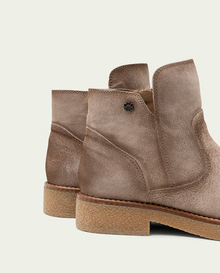 BOTTINES EN CUIR ARENA AVEC FERMETURE ÉCLAIR ADELE