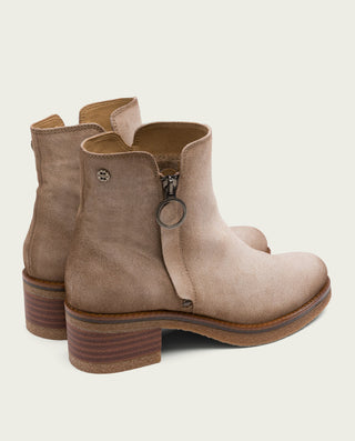 BOTTINES EN CUIR ARENA AVEC FERMETURE ÉCLAIR DIANA
