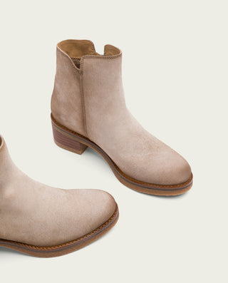 BOTTINES EN CUIR ARENA AVEC FERMETURE ÉCLAIR DIANA