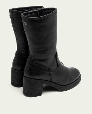 BOTTES EN CUIR AVEC FERMETURE ÉCLAIR NOIR MARNI