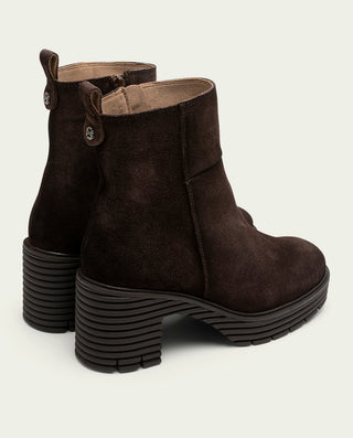 BOTTES À FERMETURE ÉCLAIR MOKA MICHELLE