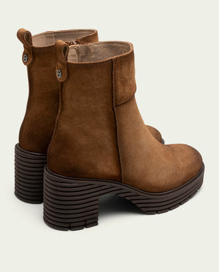 BOTTES À FERMETURE ÉCLAIR EN CUIR MICHELLE