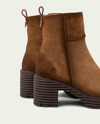 BOTTES À FERMETURE ÉCLAIR EN CUIR MICHELLE