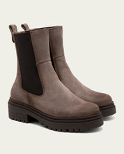 BOTTINES DE ROULEAU AVEC ÉLASTIQUES KIRA GRIS
