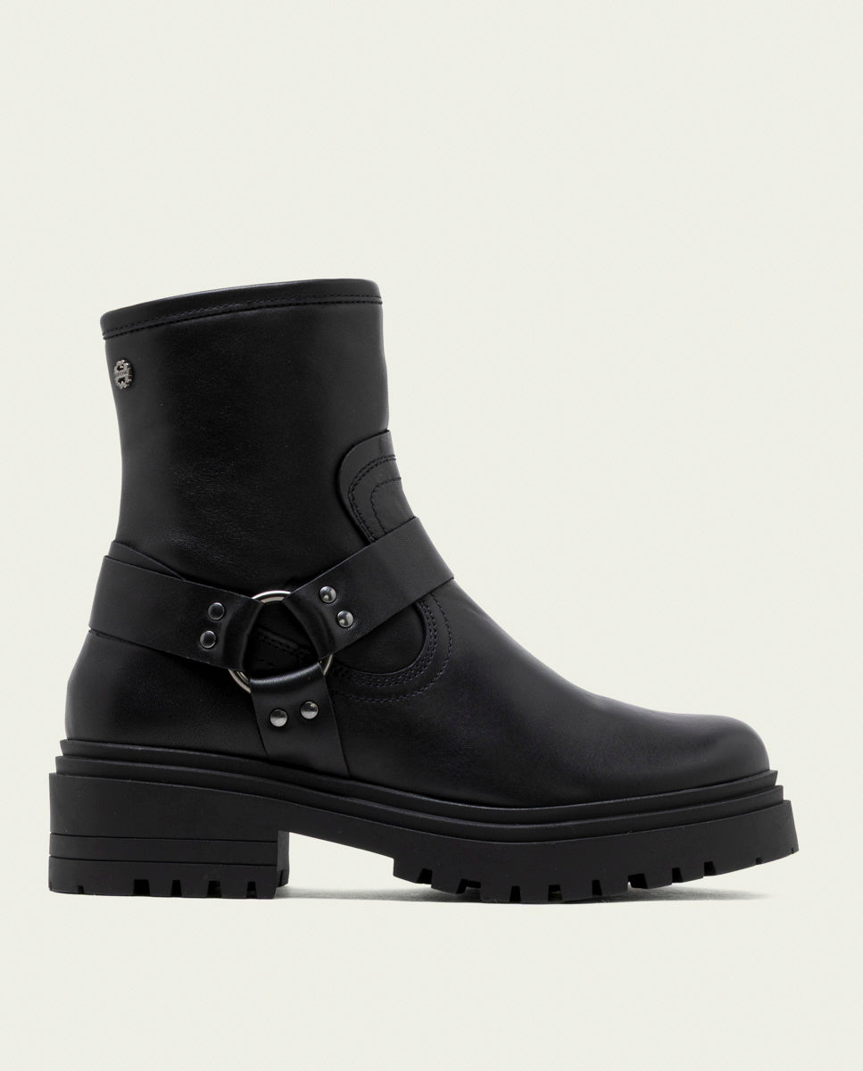 BOTTINES DE ROULEAU AVEC ÉLASTIQUES KIRA GRIS