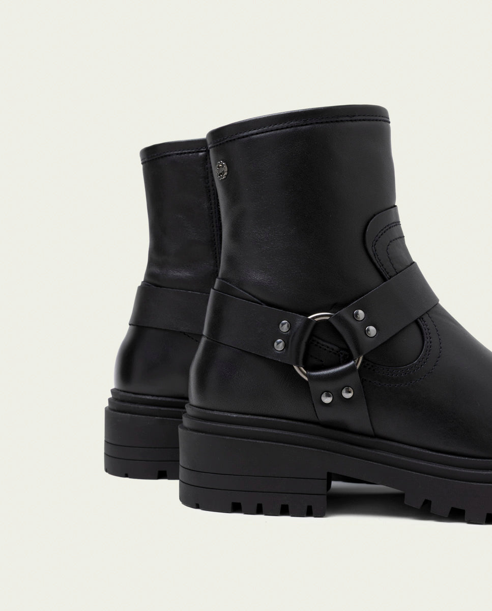 BOTTINES DE ROULEAU AVEC ÉLASTIQUES KIRA GRIS