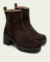 BOTTES À FERMETURE ÉCLAIR SALMA MOKA