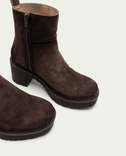 BOTTES À FERMETURE ÉCLAIR SALMA MOKA
