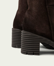 BOTTES À FERMETURE ÉCLAIR SALMA MOKA