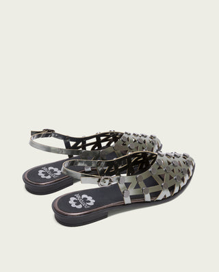 BALERINE PLATE CLOUTÉS PLOMB RANIA