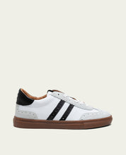 BASKETS SPORT CUIR BLANC ET NOIR CHLOE