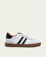 BASKETS SPORT CUIR BLANC ET NOIR CHLOE