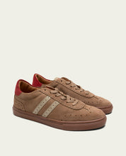 PARIS CUIR CAMEL TAUPE ROUGE