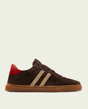 BASKETS SPORT DAIM MOKA BEIGE ROUGE GRETA