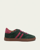 BASKETS SPORT DAIM VERT ET ROSE GRETA