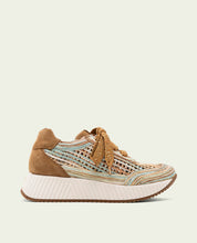 CHAUSSURES DE SPORT EN CUIR ET TISSU INÉS CUIR