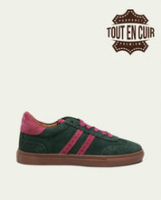 PARIS CUIR CAMEL TAUPE ROUGE
